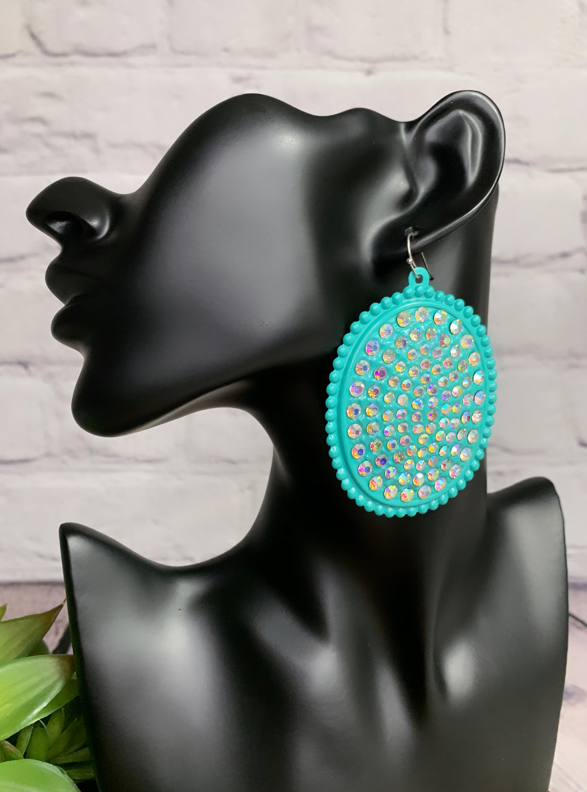 Turquoise Stone Earrings