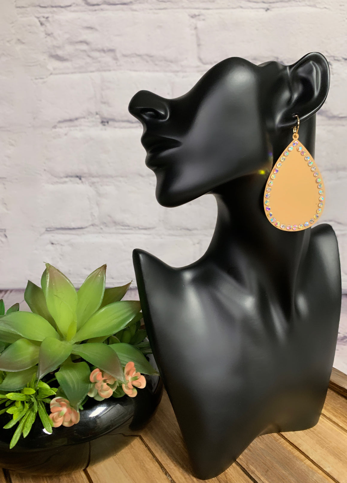 Drop stone Earrings