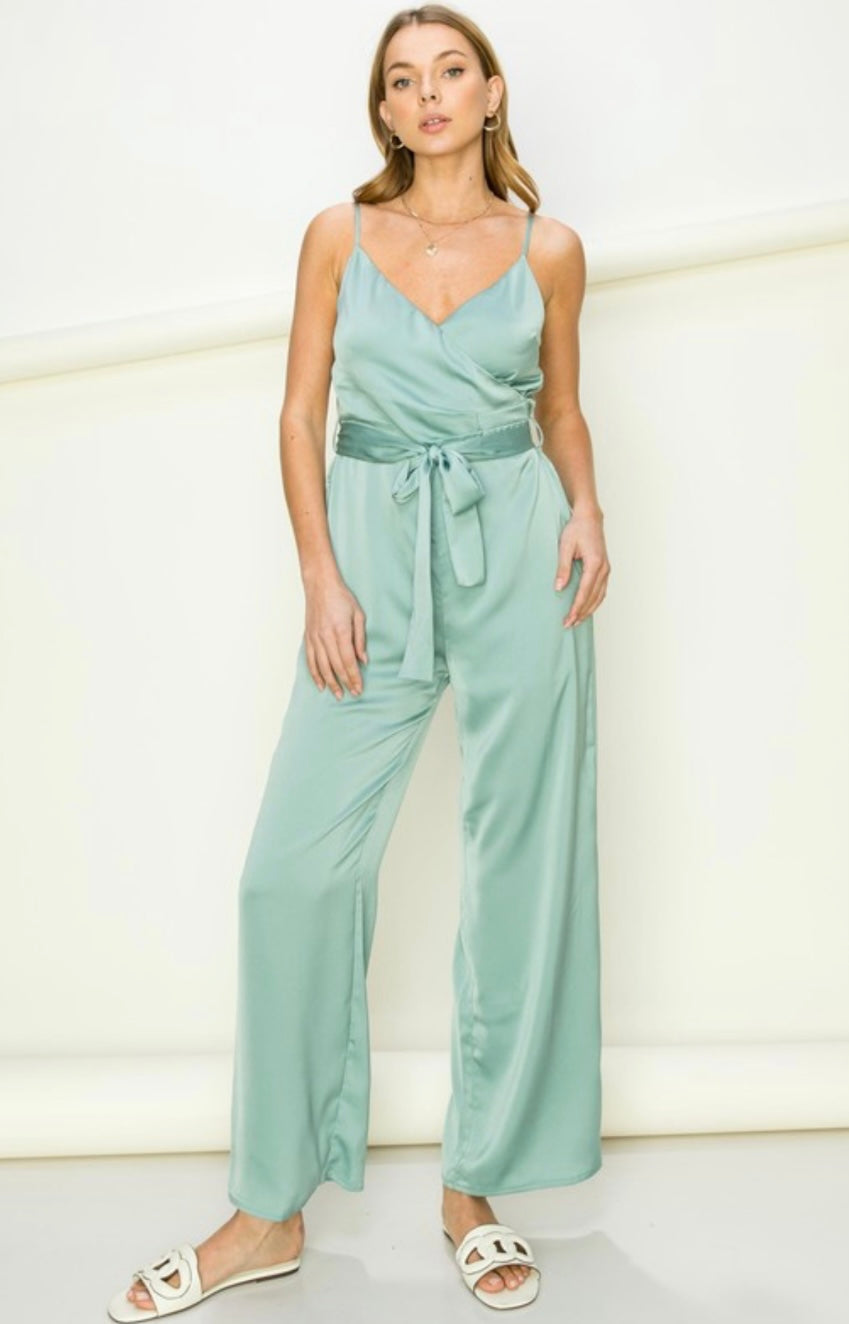 Sea Green Jumpsuit