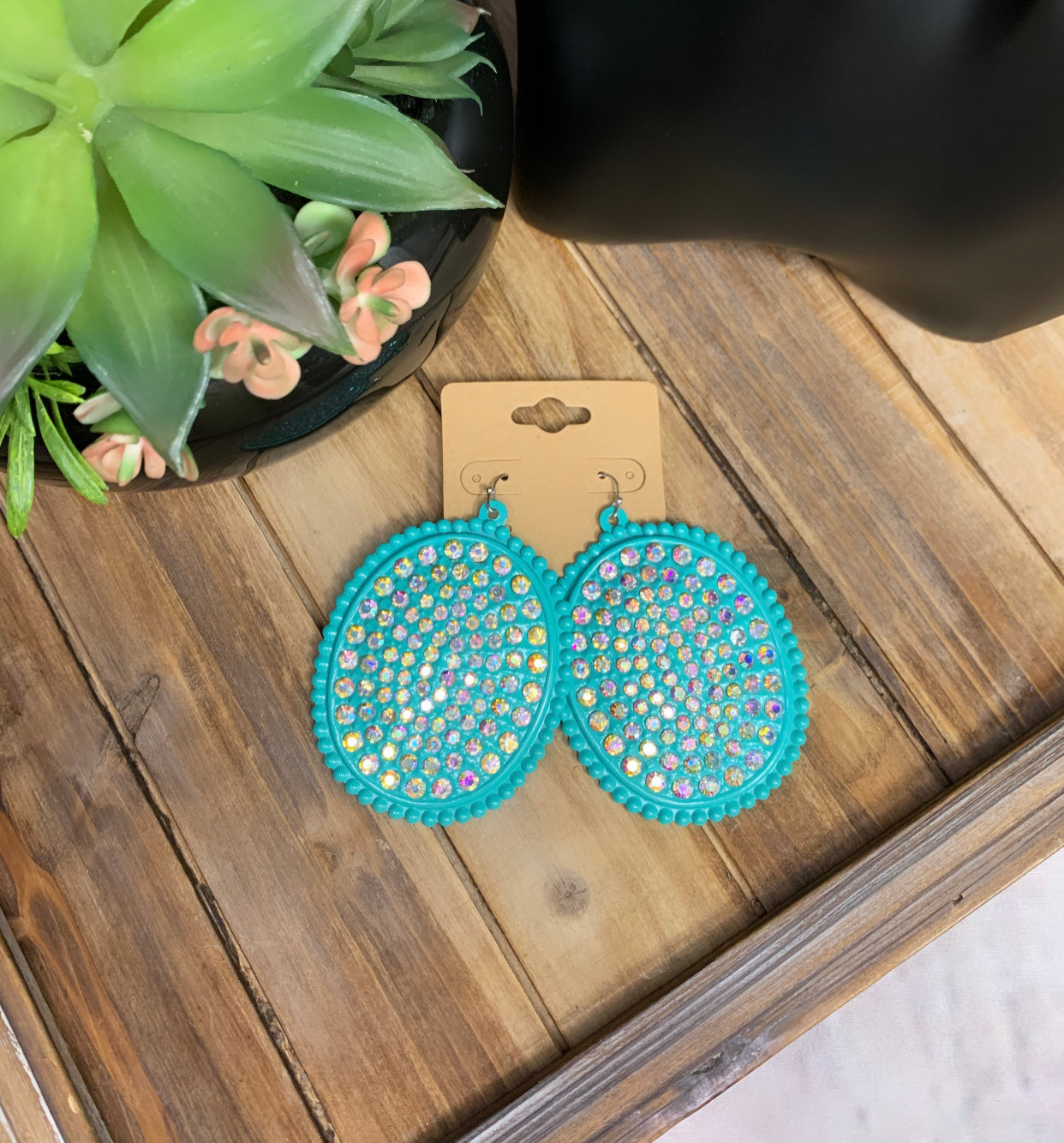 Turquoise Stone Earrings