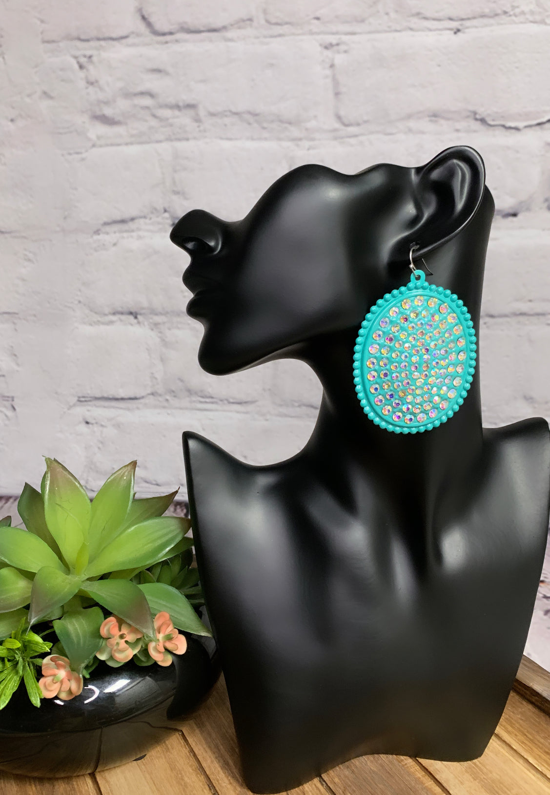 Turquoise Stone Earrings