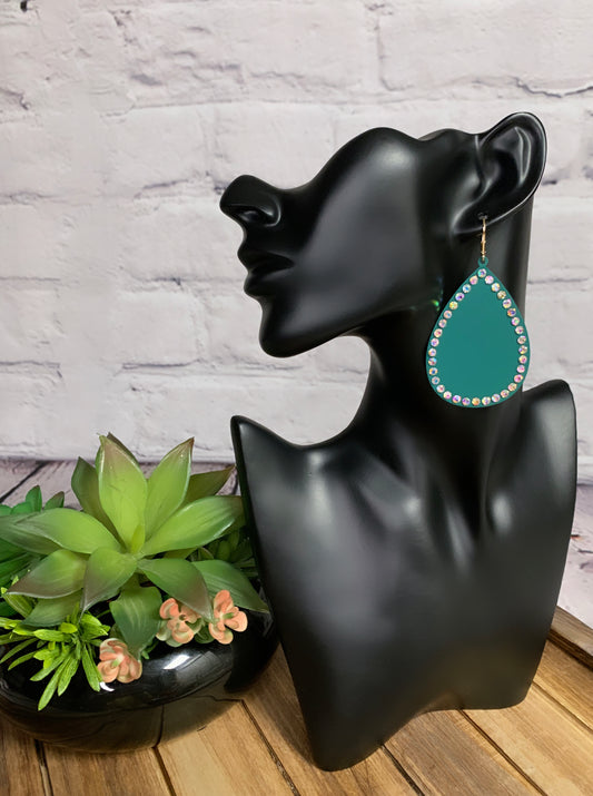 Drop stone Earrings